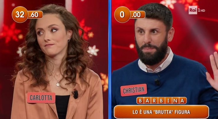 Carlotta e Christian, concorrenti de L'Eredità